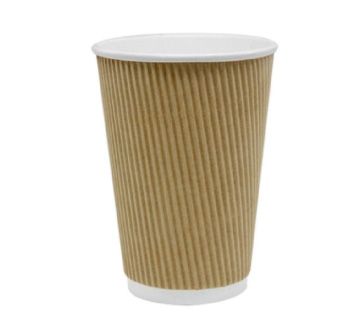 16oz (360ml) Ripple Wall Paper Cup